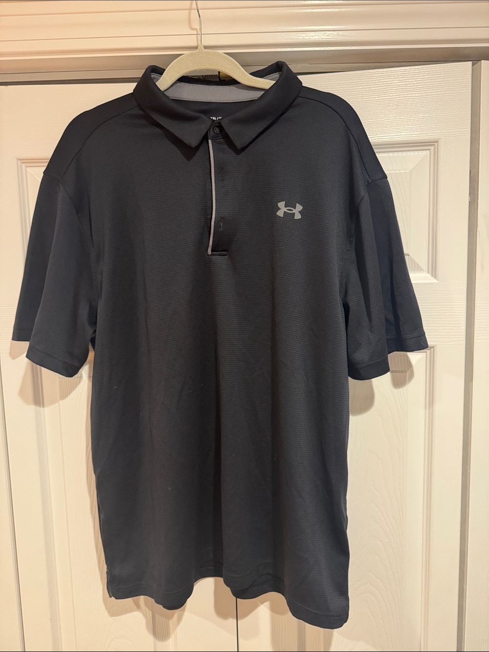 Under Armour Men's Black Performance Polo